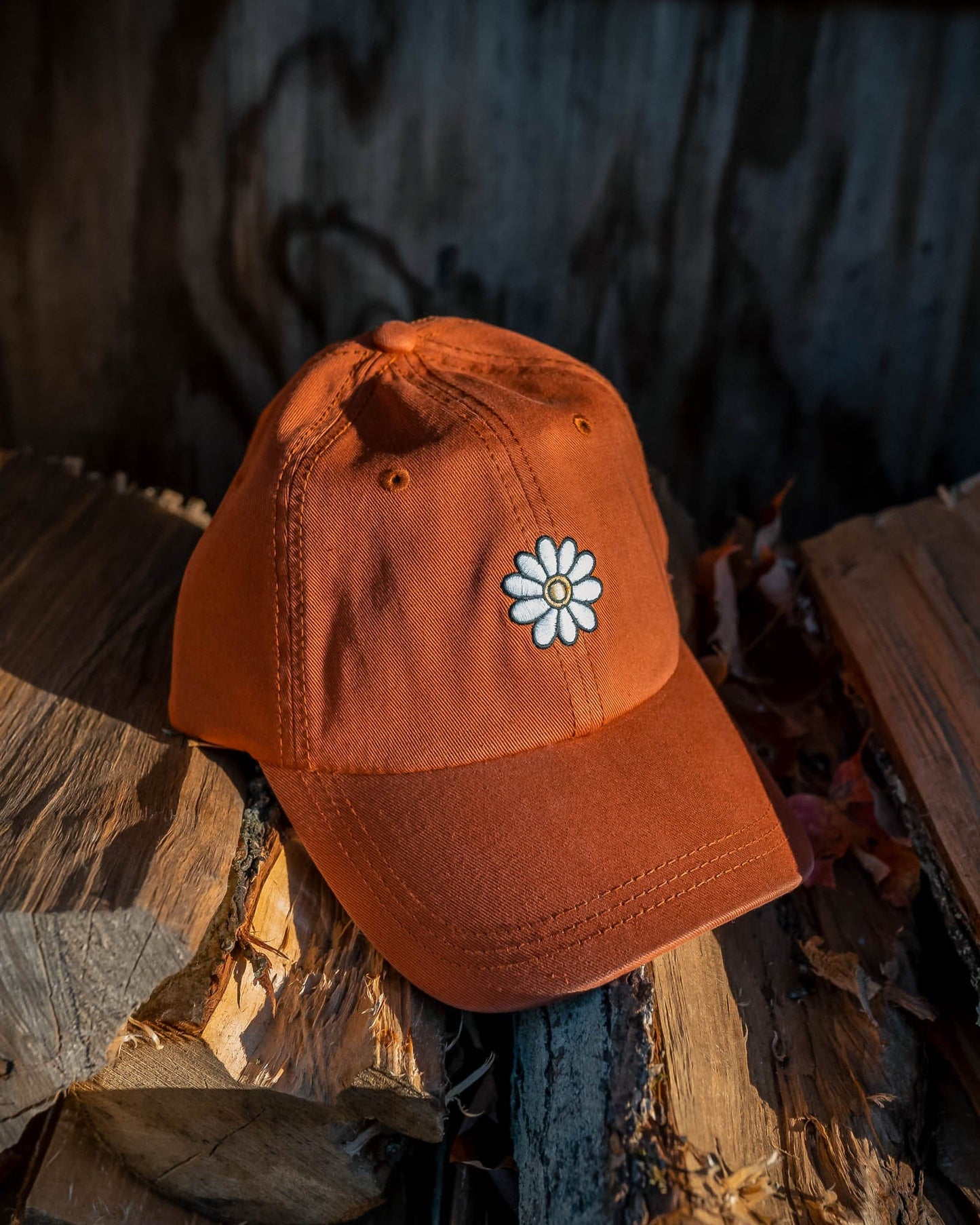 Bloom Dad Hat | Burnt Orange