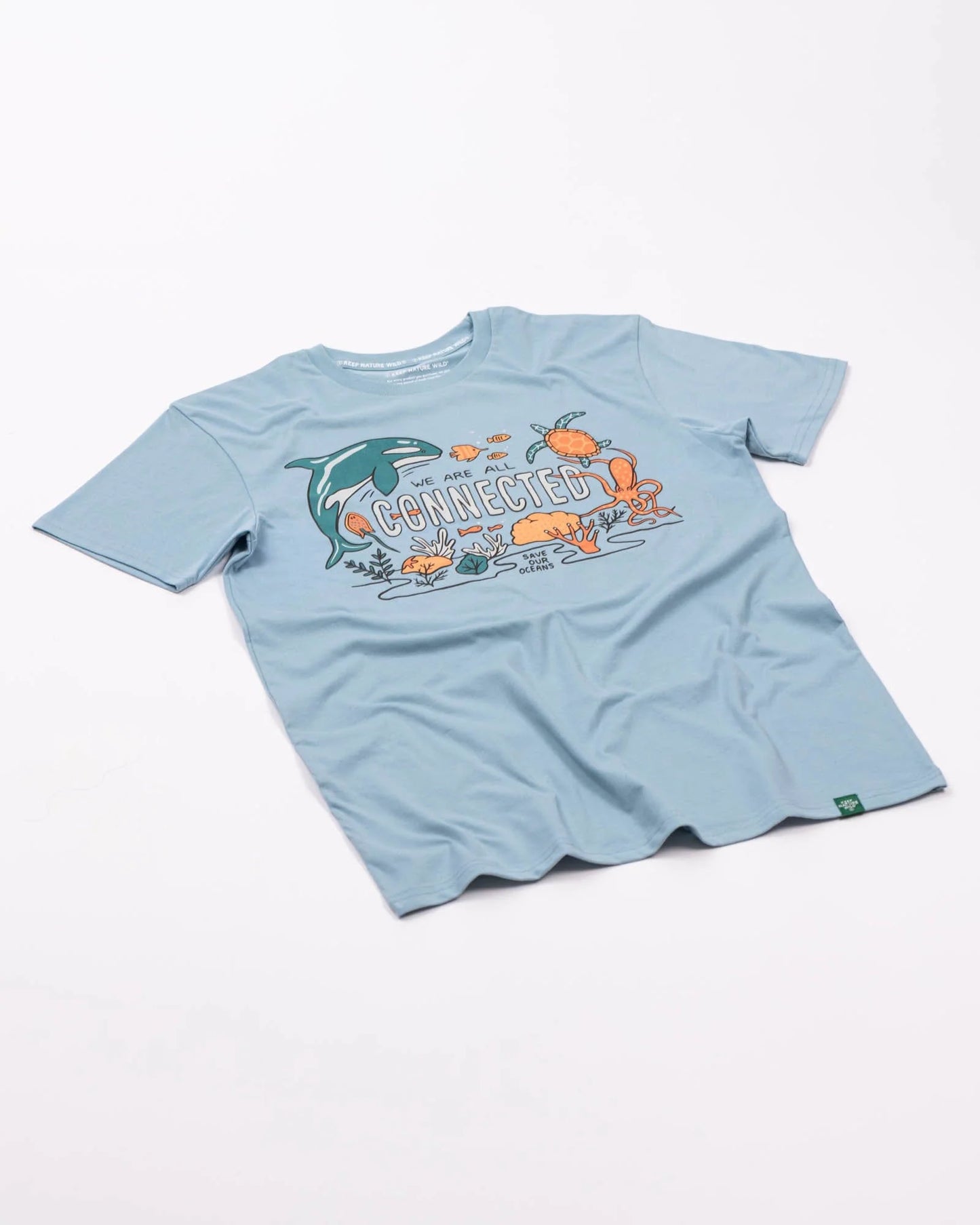 All Connected Unisex Tee – Morning Mist