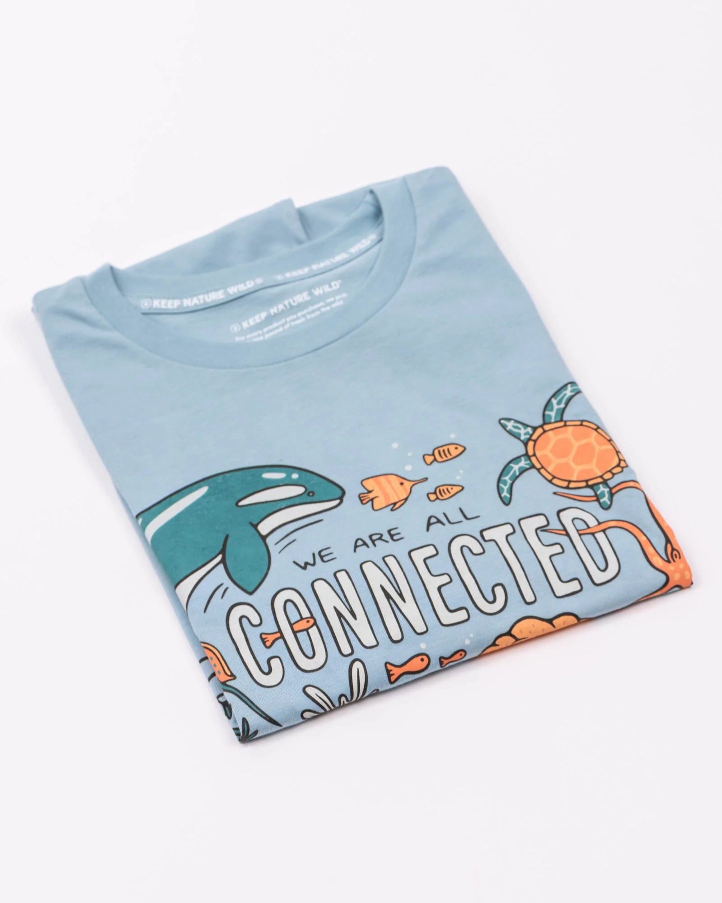 All Connected Unisex Tee – Morning Mist