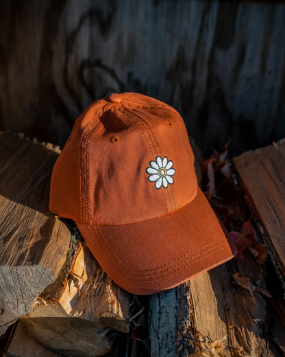 Bloom Dad Hat | Burnt Orange