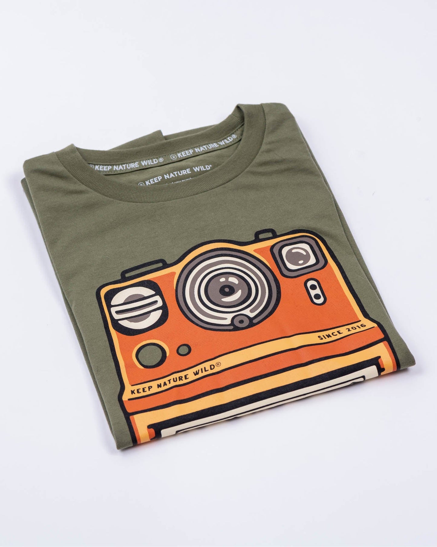 Collect Moments with Friends Unisex Tee – Olive