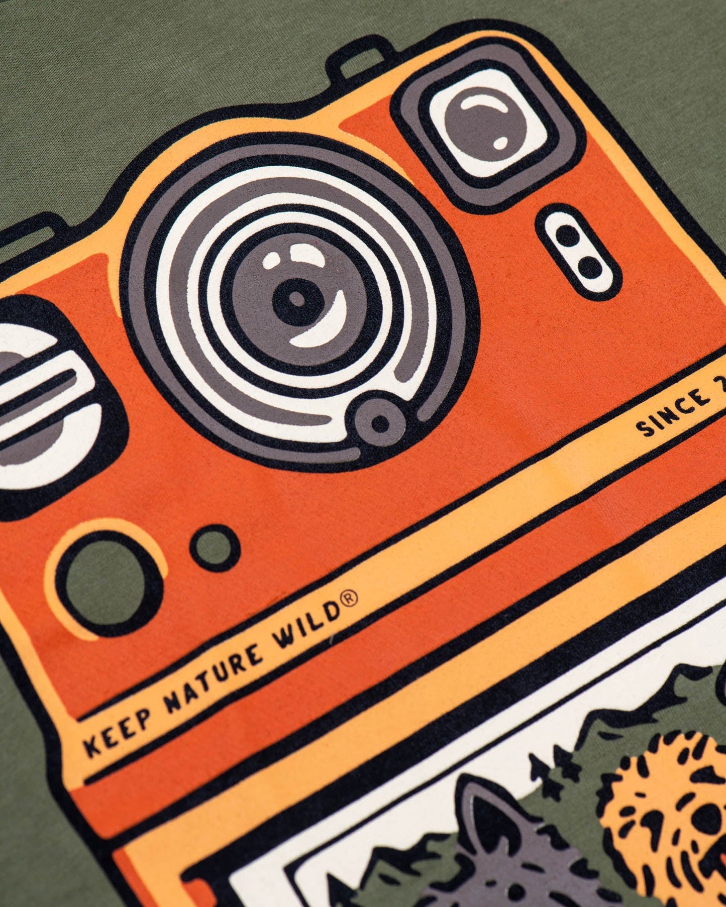 Collect Moments with Friends Unisex Tee – Olive