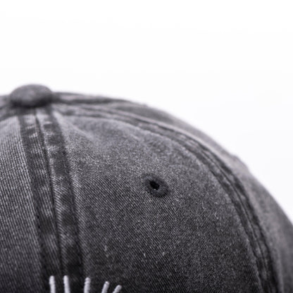 I'd Hike That Dad Hat - Faded Black