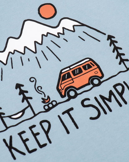 Keep It Simple Unisex Tee | Morning Mist