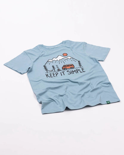Keep It Simple Unisex Tee | Morning Mist