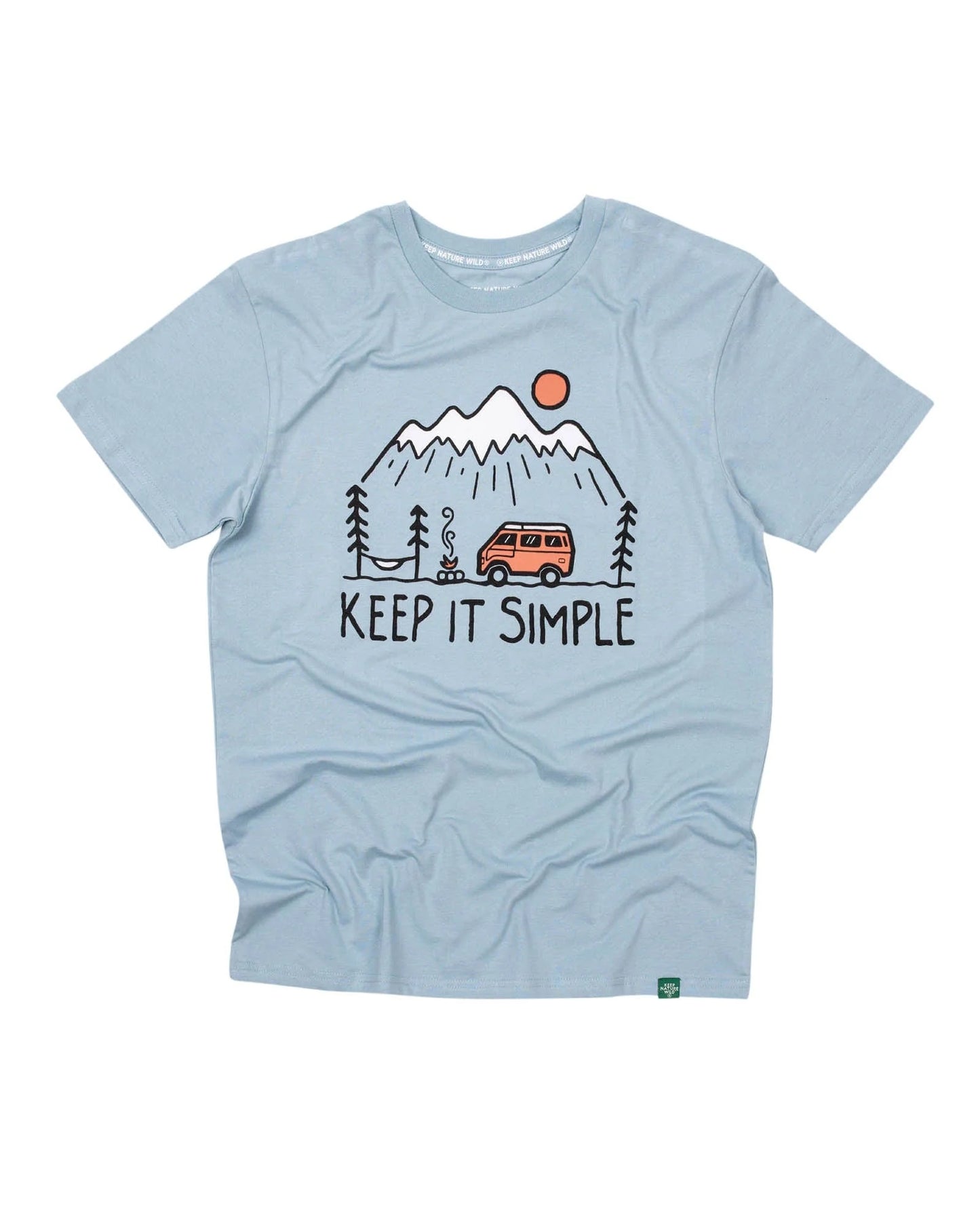 Keep It Simple Unisex Tee | Morning Mist
