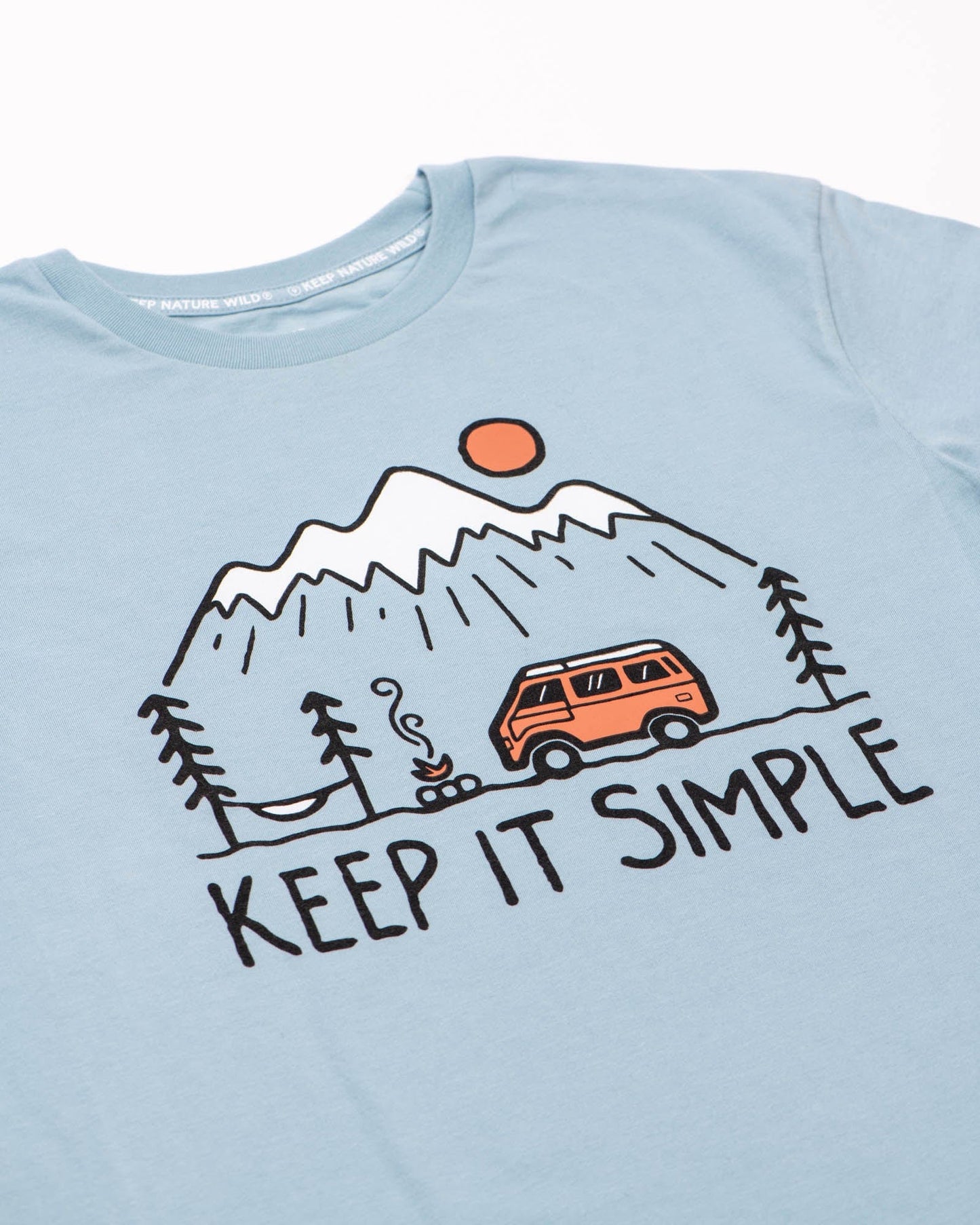 Keep It Simple Unisex Tee | Morning Mist