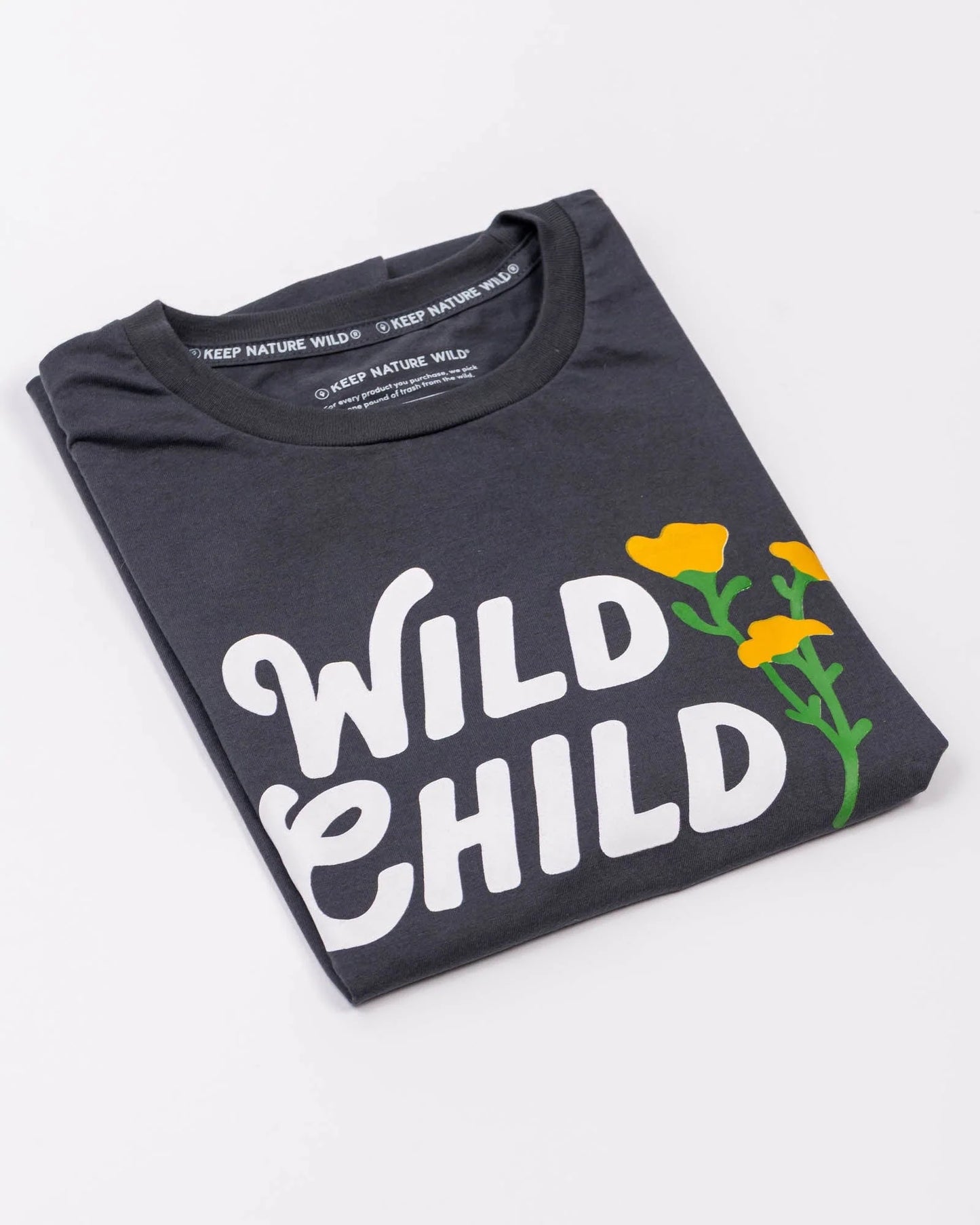 Wild Child Unisex Tee in Coal – Adventure Ready